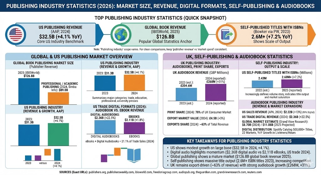 publishing industry statistics